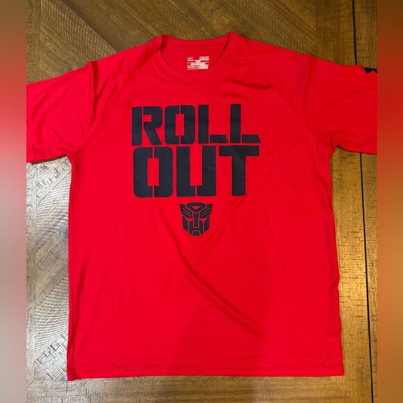 Under Armour Other - Under Armour Transformers “Roll Out” Heat Gear Tee Shirt